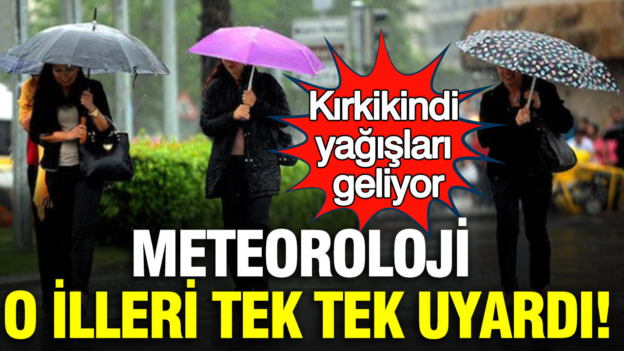 Meteorolojiden Uyarı: Kırkikindi Yağışları Geri Dönüyor